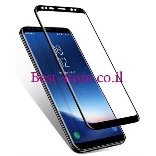 מגן מסך מלא מקומר 3D ל- Samsung Galaxy S6 Edge Plus