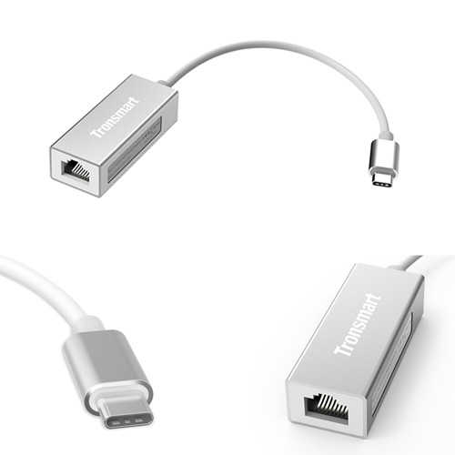 מתאם USB Type-C לחיבור רשת Tronsmart 1Gbps