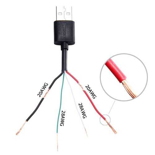 כבל טעינה וסנכרון Micro USB מקצועי 1 מטר Tronsmart