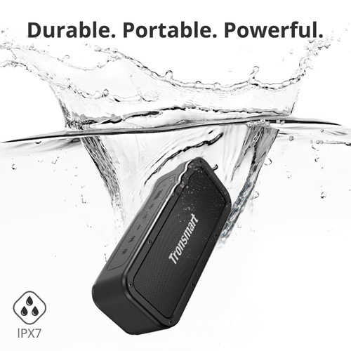 רמקול Bluetooth 4.2 מוגן מים Tronsmart 40W IPX7 דגם Element Force