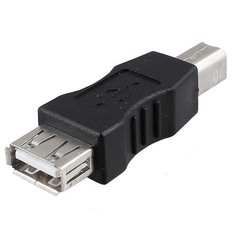 מתאם USB2.0 מ-B זכר ל-A נקבה