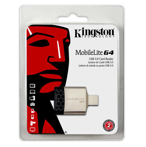 קורא כרטיסים Kingston USB 3.0 דגם MobileLite G4