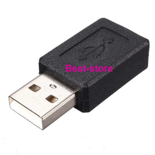מתאם USB זכר ל- Mini USB נקבה