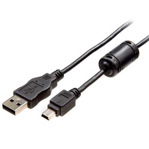 כבל מקצועי USB2.0 - מיני USB B באורך 1 מטר