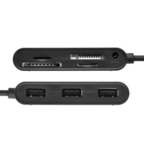 מפצל USB 2.0 עם קורא כרטיסי זיכרון Ugreen USB דגם CR101
