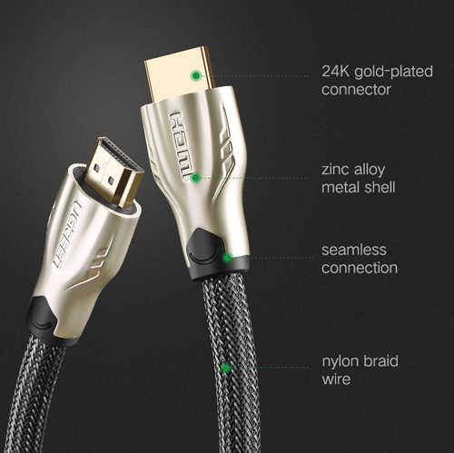 כבל מקצועי HDMI 2.0 באורך 2 מטר Ugreen