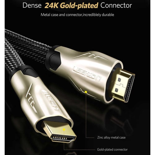כבל מקצועי HDMI 2.0 באורך 2 מטר Ugreen