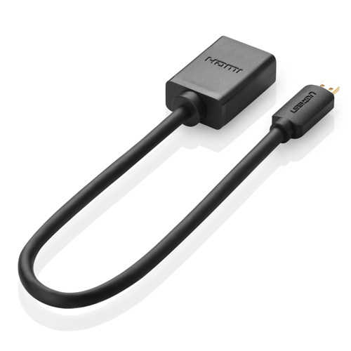 כבל HDMI נקבה - Micro HDMI זכר Ugreen
