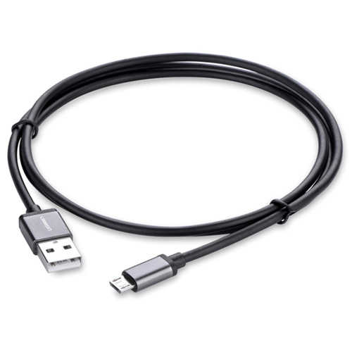 כבל טעינה וסנכרון Micro USB שחור 1 מטר Ugreen