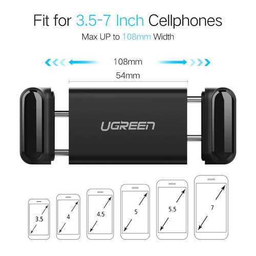 מעמד סמארטפון 3.5-7.0In לפתח אוורור במזגן Ugreen