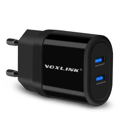 מטען קיר 2 יציאות VoxLink 24W/4.8A USB