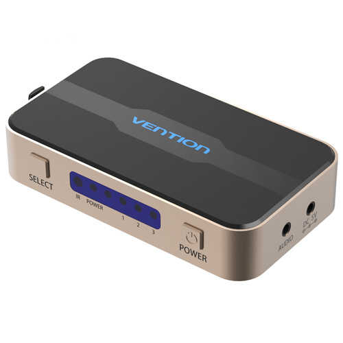 ממתג 3 יציאות Vention HDMI 2.0 דגם VAA-S20