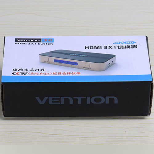 ממתג 3 יציאות Vention HDMI 2.0 דגם VAA-S20