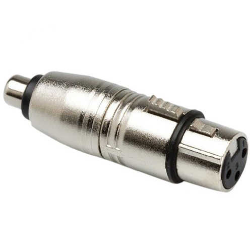 מתאם שקע XLR לשקע RCA
