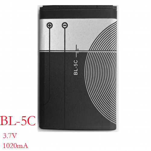 סוללת ליתיום BL-5C 3.7V 1020mA