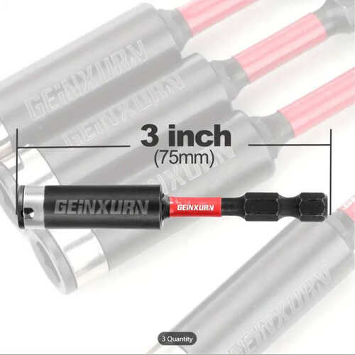 מחזיק ביט מגנטי 75mm למברגת אימפקט GEINXURN