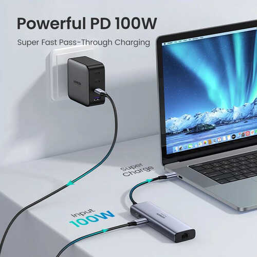 רכזת 7 ב- 1 Ugreen USB Type-C דגם 60515